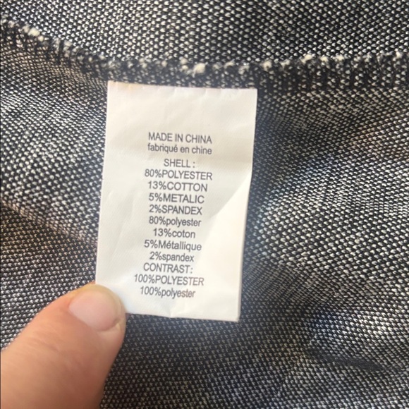 Melloday | Black And White Light Tweed Long Cardigan Sweater Size 2X - Picture 10 of 12